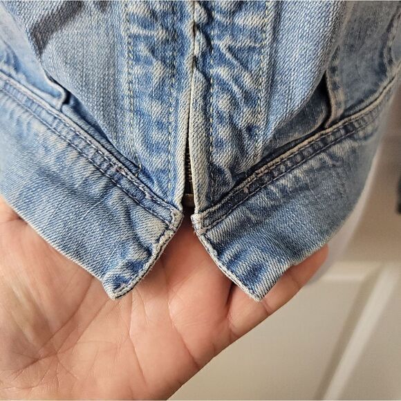 MAISON SCOTCH Distressed Denim Jacket - Picture 5 of 16